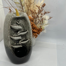 Load image into Gallery viewer, Grey Large Ceramic Backflow burner
