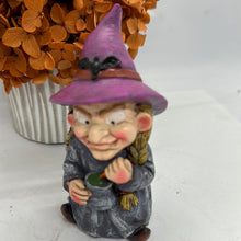 Load image into Gallery viewer, Purple Resin Witch
