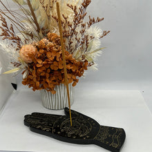 Load image into Gallery viewer, Blk Hand Incense Holder/Ash Catcher
