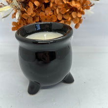 Load image into Gallery viewer, Sandal Scent Witches Brew Cauldron Candle
