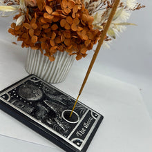 Load image into Gallery viewer, The Moon Tarot Incense Holder/Ash Catcher
