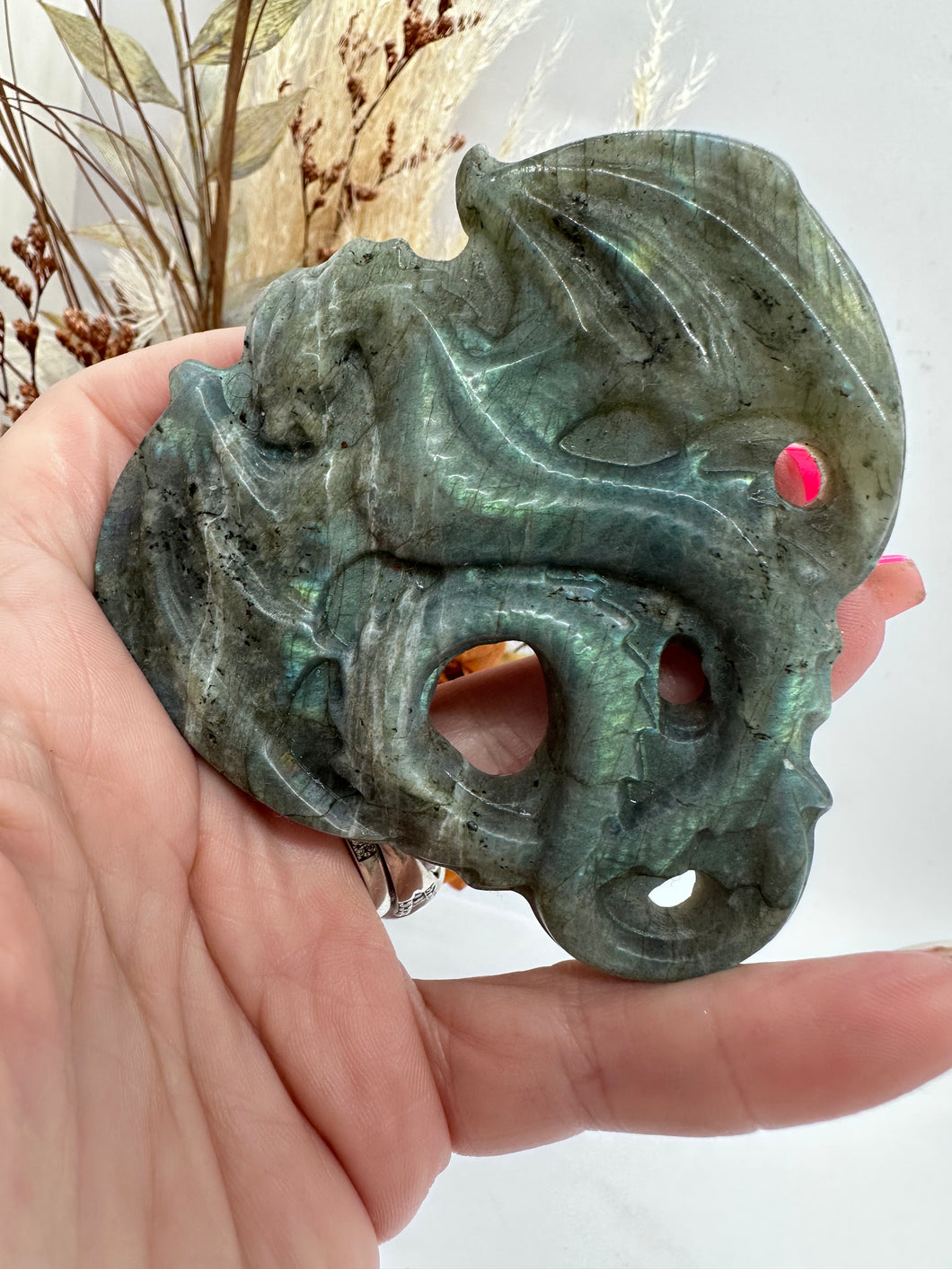 Labradorite Dragon