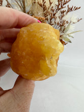 Load image into Gallery viewer, Orange Calcite Lion Head
