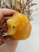 Load image into Gallery viewer, Orange Calcite Lion Head
