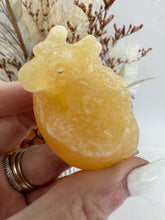 Load image into Gallery viewer, Orange Calcite Hatching Dragon
