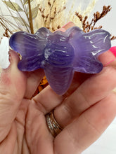 Load image into Gallery viewer, Purple Fluorite Bee
