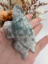 Load image into Gallery viewer, Moss Agate Turtle
