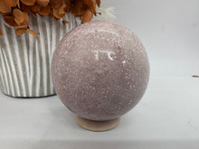 Load image into Gallery viewer, Brazilian Pink Amethyst Sphere
