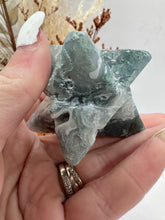 Load image into Gallery viewer, Moss Agate Merkaba Star
