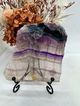Load image into Gallery viewer, Fluorite Slab on Stand
