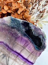 Load image into Gallery viewer, Fluorite Slab on Stand
