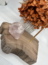 Load image into Gallery viewer, Rose Quartz Handmade Incense Holder
