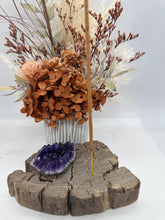 Load image into Gallery viewer, Brazilian Amethyst Cluster Handmade Incense Holder
