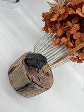 Load image into Gallery viewer, (2) Black Tourmaline Handmade Incense Holder
