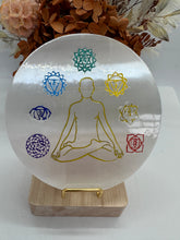 Load image into Gallery viewer, Chakra Selenite Polished Plate
