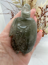 Load image into Gallery viewer, Garden Quartz Turtle hand carved
