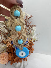 Load image into Gallery viewer, Blue Evil Eye Hanger Glass
