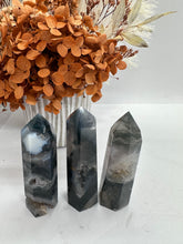 Load image into Gallery viewer, Druze Moss Agate Points
