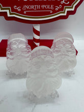 Load image into Gallery viewer, Sm Selenite Santa on Stand
