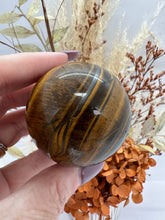 Load image into Gallery viewer, (2) Tigers Eye Sphere
