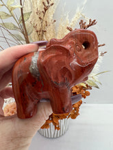Load image into Gallery viewer, Red Jasper Elephant
