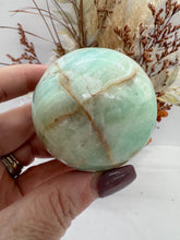 Load image into Gallery viewer, Caribbean Calcite Sphere from Pakistan
