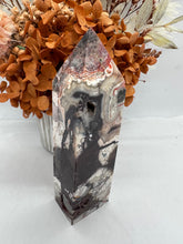 Load image into Gallery viewer, (2) Mexican Crazy Lace Agate Tower
