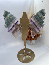 Load image into Gallery viewer, (2) XL Fluorite Angel Wings
