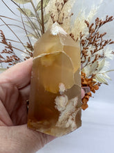 Load image into Gallery viewer, (3) Flower Agate Tower
