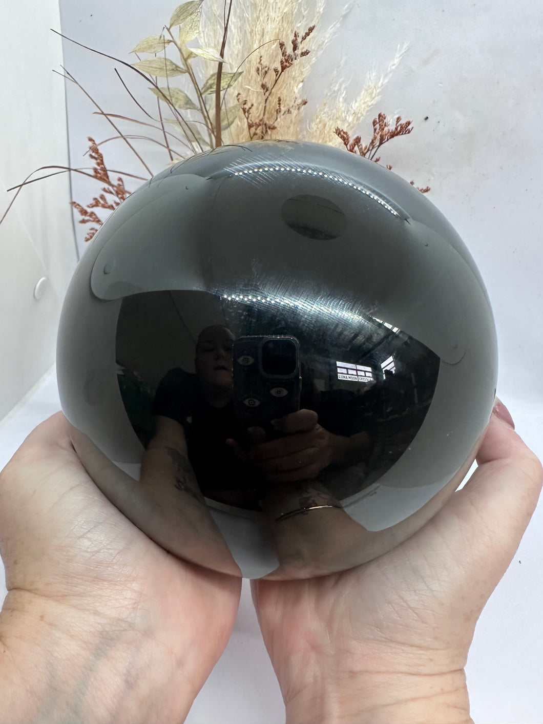 XXL Blk Obsidian Sphere