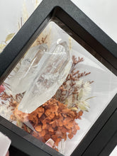 Load image into Gallery viewer, (8) Lemurian Quartz with Stibnite in case
