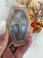 Load image into Gallery viewer, (2)moonstone with Sunstone coffin
