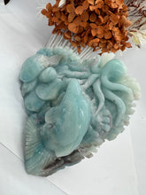 Load image into Gallery viewer, Handcarved Caribbean Calcite Sea carving
