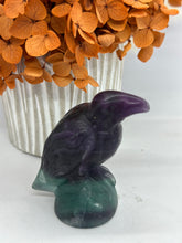 Load image into Gallery viewer, Fluorite Crow
