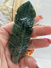 Load image into Gallery viewer, (2 )Moss Agate Leaf
