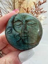Load image into Gallery viewer, (3)Labradorite Sun and Moon
