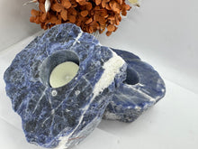 Load image into Gallery viewer, Sodalite Candle Holders
