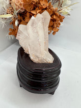 Load image into Gallery viewer, Himalayan Clear Quartz Cluster on stand

