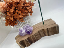 Load image into Gallery viewer, Amethyst Flower Handmade Incense Holder
