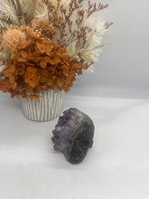 Load image into Gallery viewer, Amethyst Cluster Skull (35)
