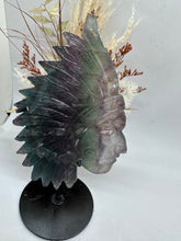 Load image into Gallery viewer, Fluorite Indian Head

