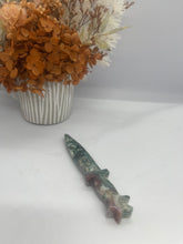 Load image into Gallery viewer, Moss Agate knife (77)
