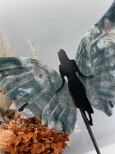 Load image into Gallery viewer, Moss Agate Angel Wings
