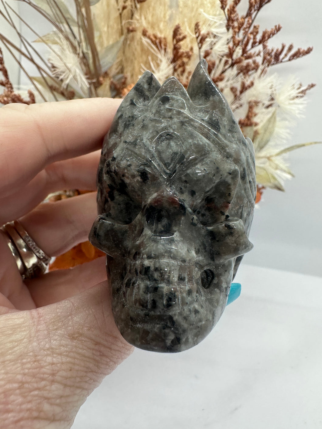 Yooperlite Skull (UV reactive )