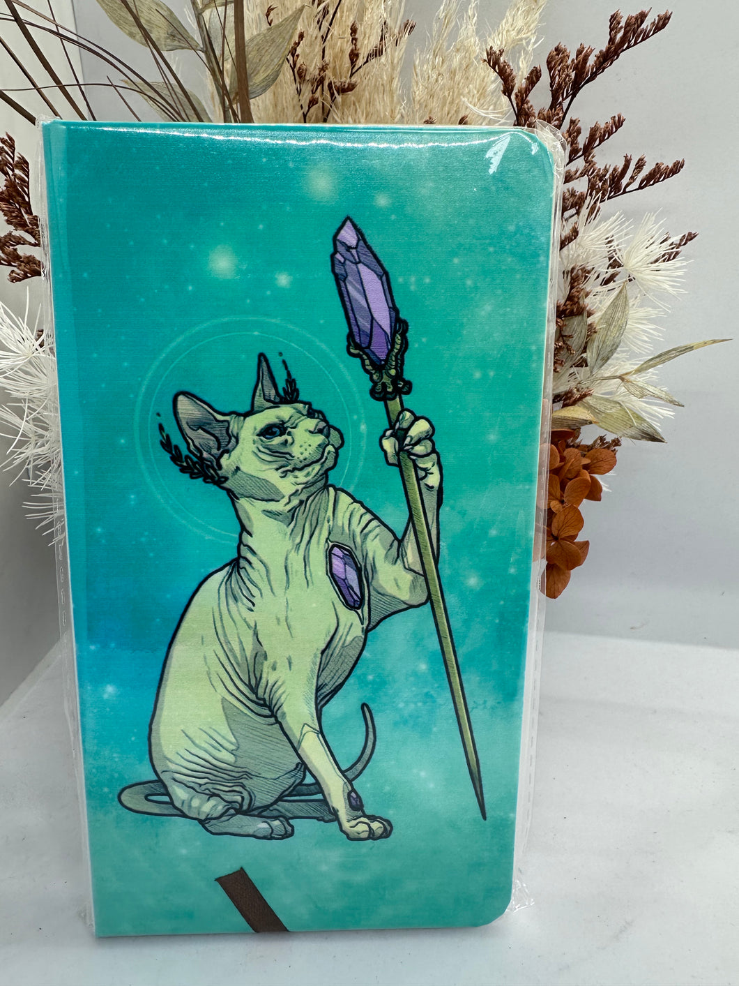 Crystal Cat Notebook