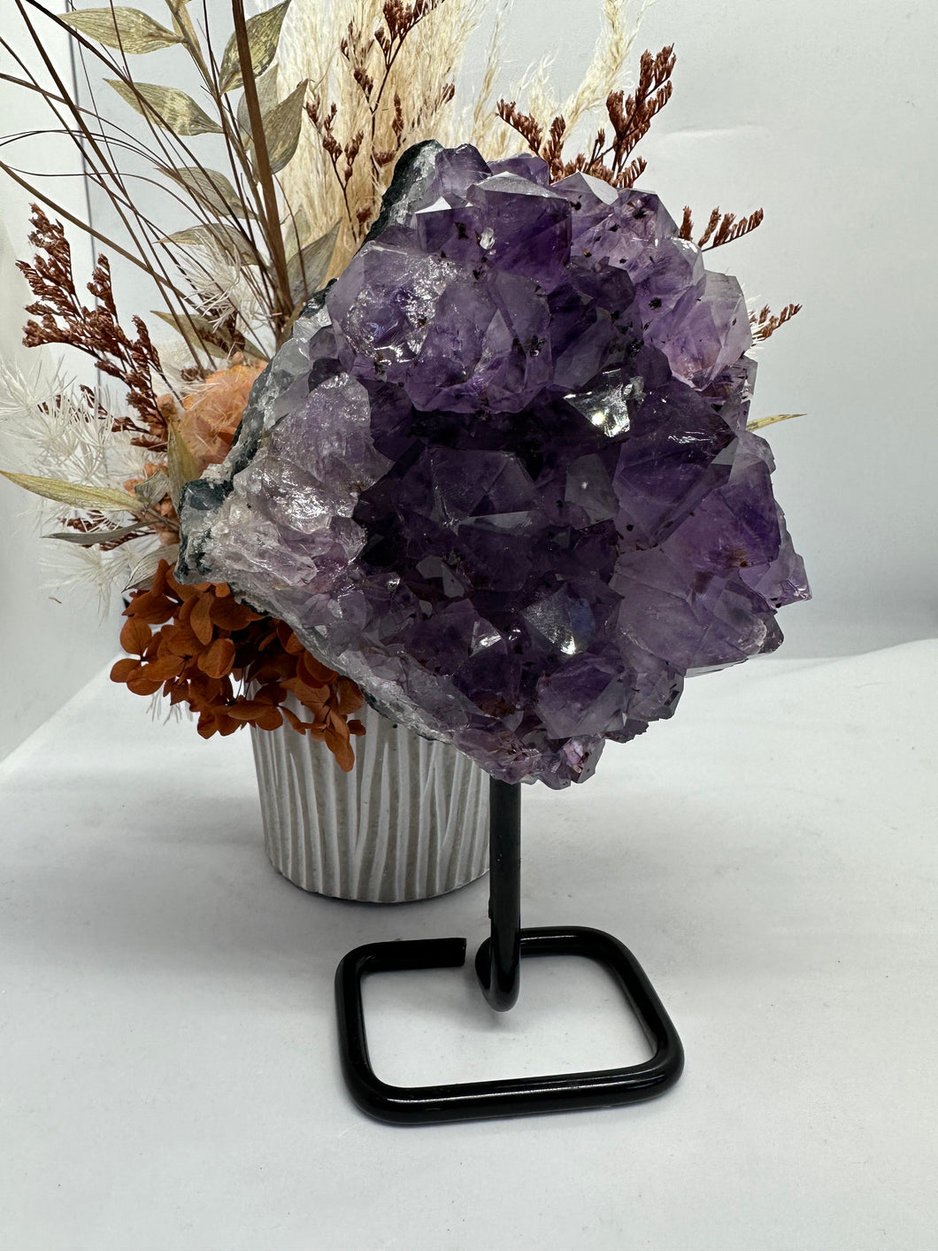 Amethyst Cluster on Stand