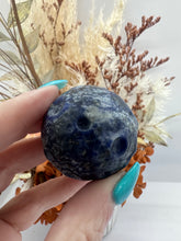 Load image into Gallery viewer, Sodalite Moon Sphere
