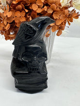 Load image into Gallery viewer, Raven Skull books Blk Obsidian
