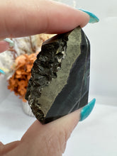 Load image into Gallery viewer, Fluorite with Pyrite Freeform

