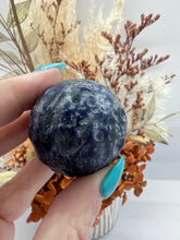 Load image into Gallery viewer, Sodalite Moon Sphere
